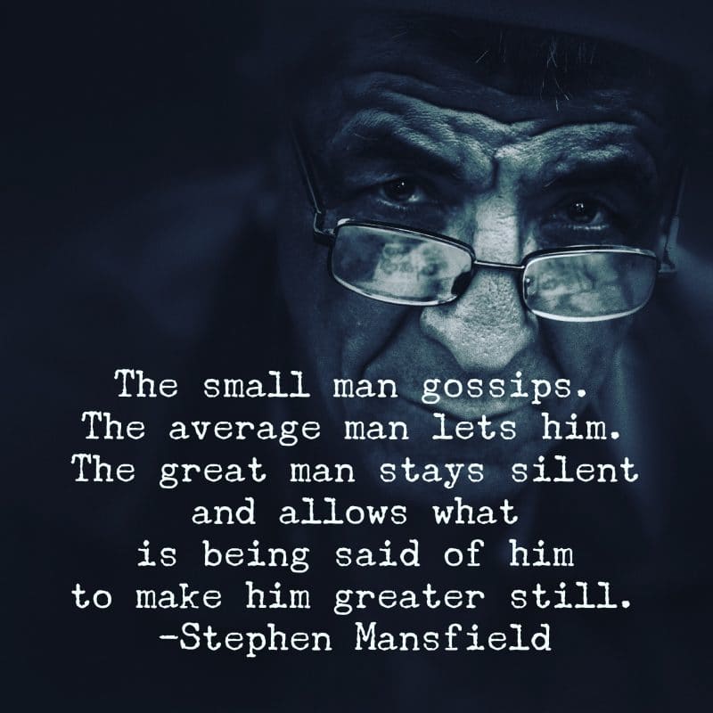 Steven Mansfield Quote Gossip