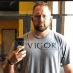 Ryan Gentry in VIGOR Training shirt