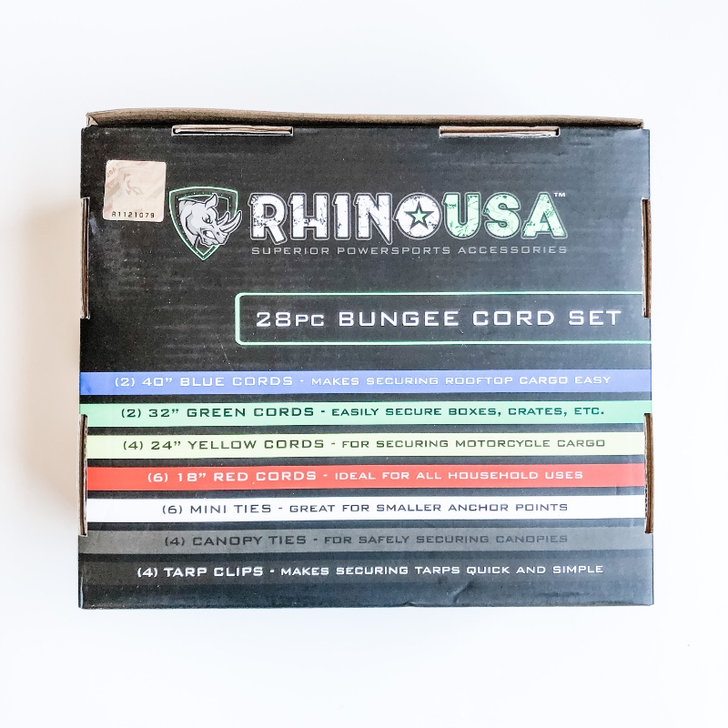 Rhino USA 28-piece Bungee Cord Set 