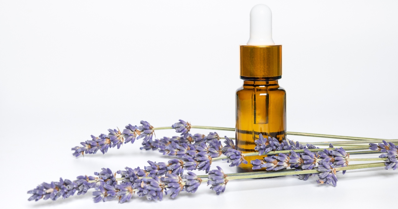 Lavender oil and plant with white background | Tom Nikkola