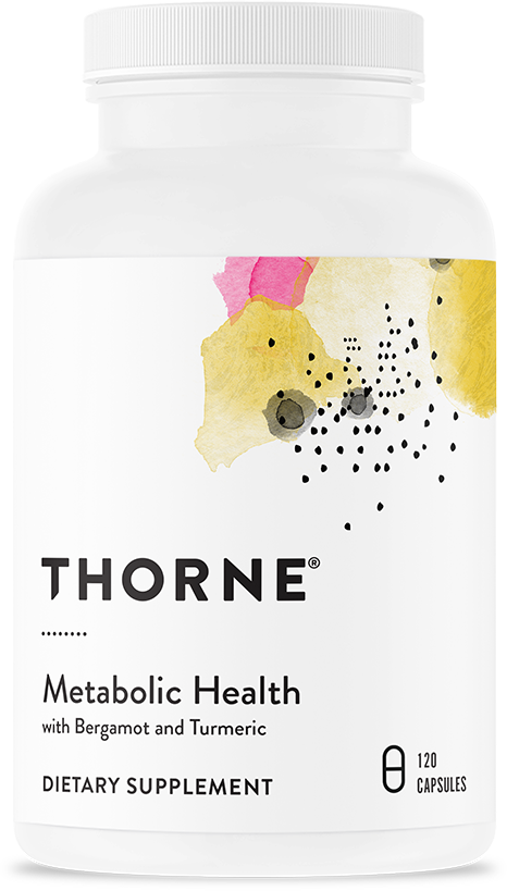Bottle of Thorne Metabolic Health