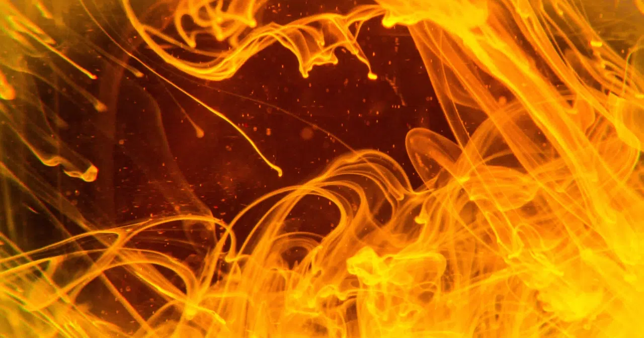 Abstract image of fire | How Essential Oils Can Help With Heartburn